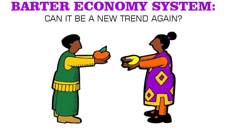 The economic barter system. What is it?